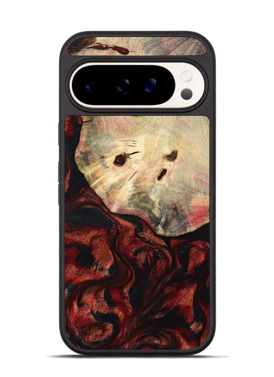 Pixel 9 Pro Wood Phone Case - Kason (Red, 801869)
