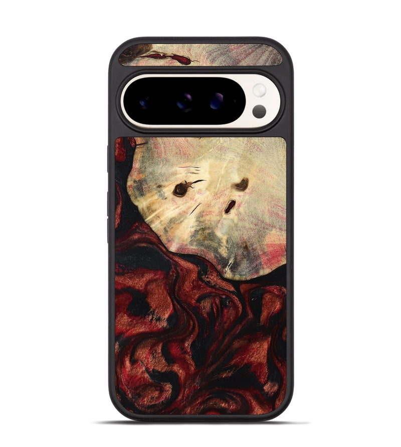Pixel 9 Pro Wood Phone Case - Kason (Red, 801869)