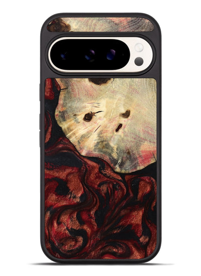 Pixel 9 Pro XL Wood Phone Case - Kason (Red, 801869)