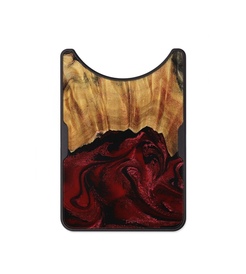 Alloy Wood Wallet - Nellie (Red, 801870)