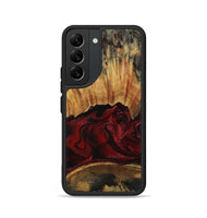 Galaxy S22 Wood Phone Case - Nellie (Red, 801870)