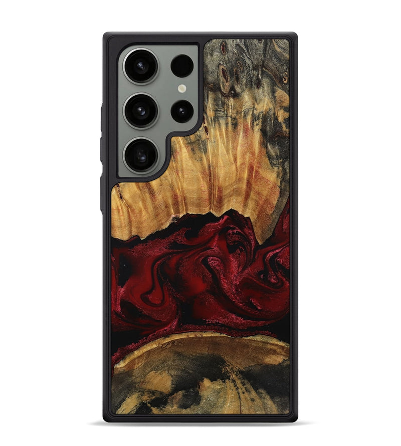 Galaxy S24 Ultra Wood Phone Case - Nellie (Red, 801870)