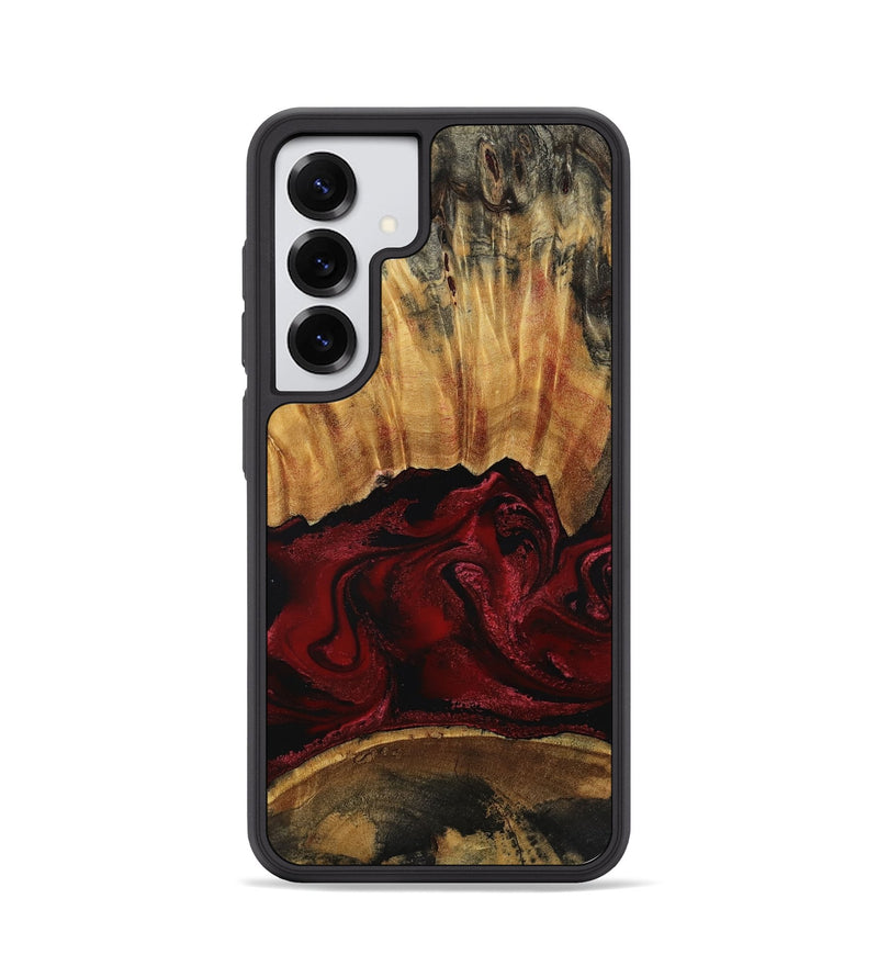 Galaxy S25 Wood Phone Case - Nellie (Red, 801870)
