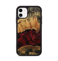 iPhone 11 Wood Phone Case - Nellie (Red, 801870)