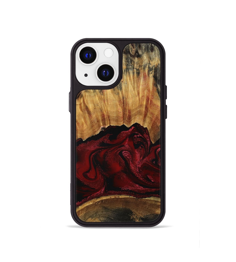 iPhone 13 mini Wood Phone Case - Nellie (Red, 801870)