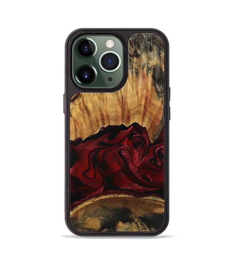iPhone 13 Pro Wood Phone Case - Nellie (Red, 801870)