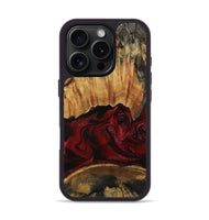 iPhone 16 Pro Wood Phone Case - Nellie (Red, 801870)