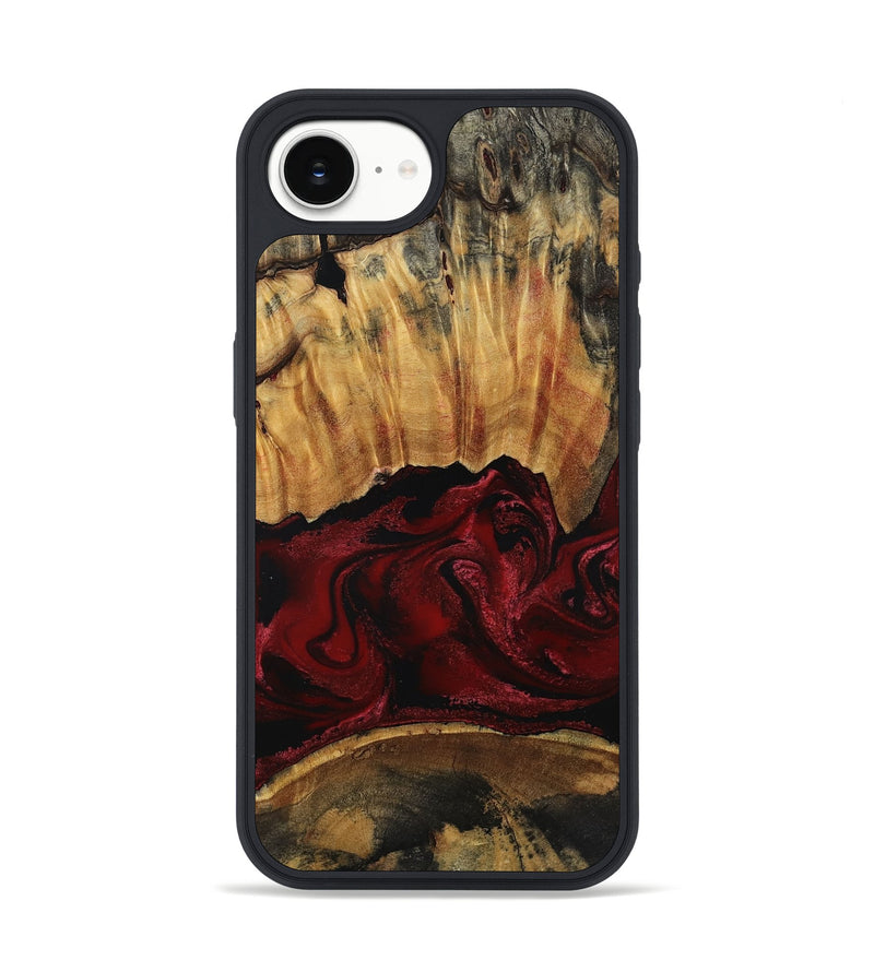 iPhone 16e Wood Phone Case - Nellie (Red, 801870)