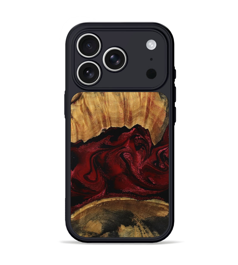 iPhone 17 Pro Wood Phone Case - Nellie (Red, 801870)