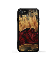 iPhone SE Wood Phone Case - Nellie (Red, 801870)