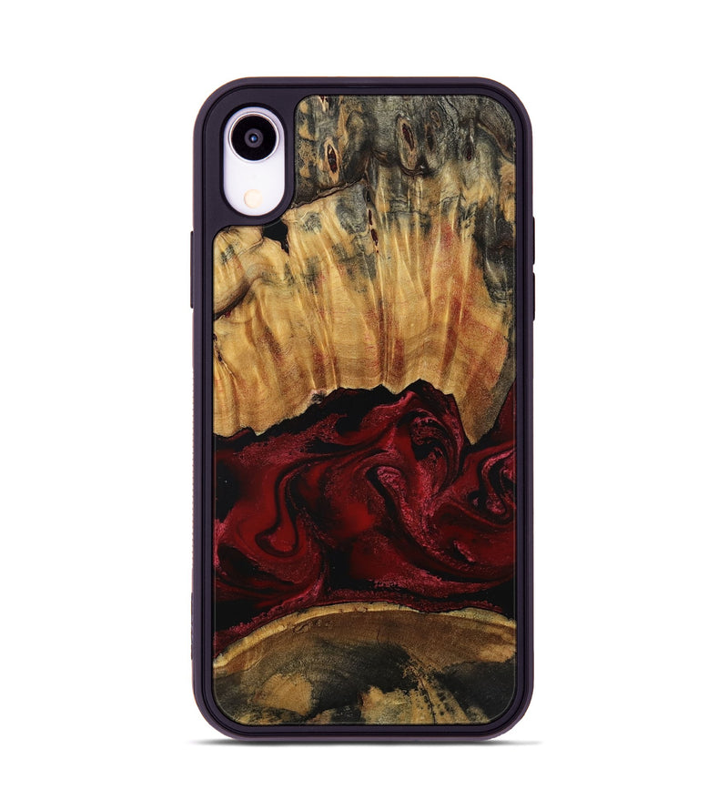 iPhone Xr Wood Phone Case - Nellie (Red, 801870)