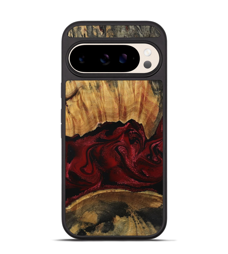 Pixel 10 Wood Phone Case - Nellie (Red, 801870)