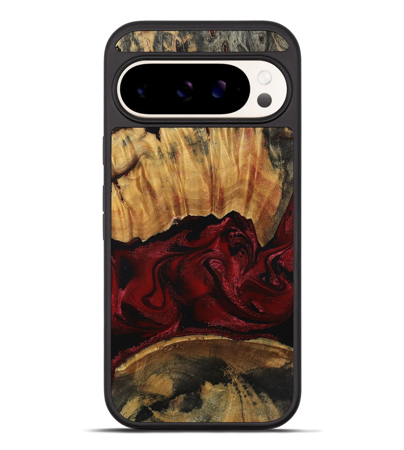 Pixel 10 Pro XL Wood Phone Case - Nellie (Red, 801870)