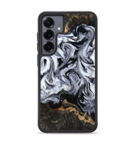 Galaxy S25 Plus Wood Phone Case - Tressie (Black & White, 801871)