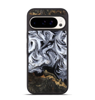 Pixel 9 Pro Wood Phone Case - Tressie (Black & White, 801871)