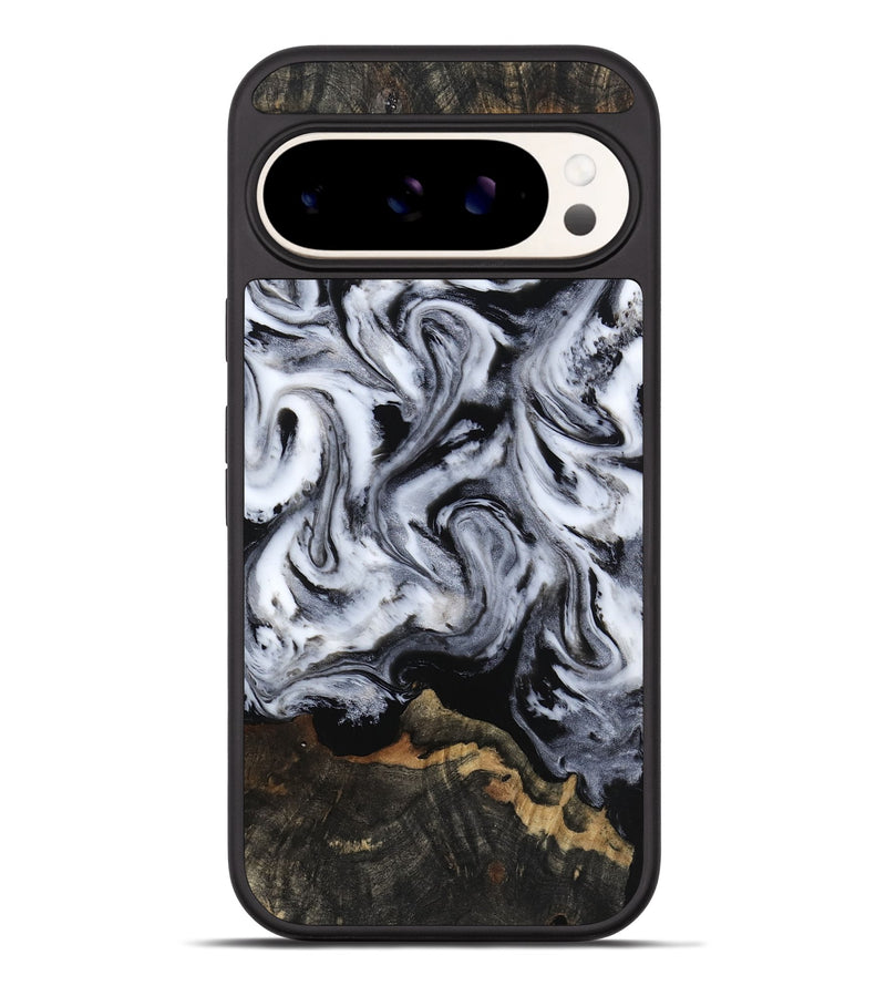Pixel 9 Pro XL Wood Phone Case - Tressie (Black & White, 801871)