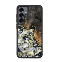 Galaxy S25 Plus Wood Phone Case - Ocean (Black & White, 801872)