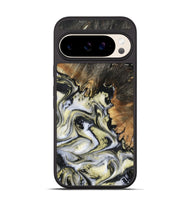 Pixel 10 Wood Phone Case - Ocean (Black & White, 801872)
