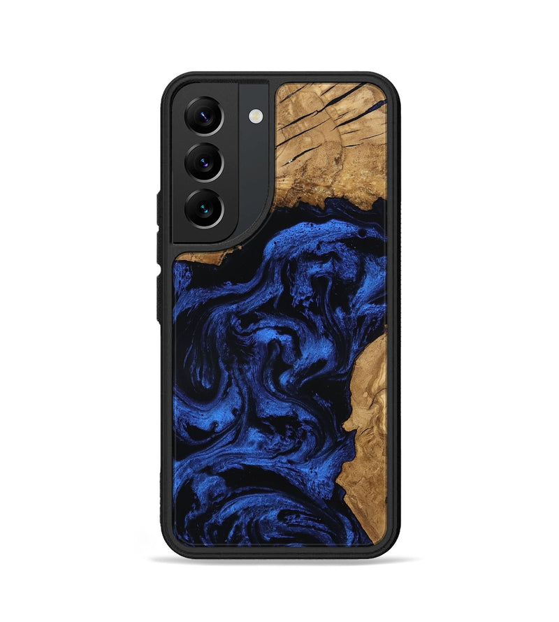 Galaxy S22 Wood Phone Case - Nylah (Ancient Olive, 801874)