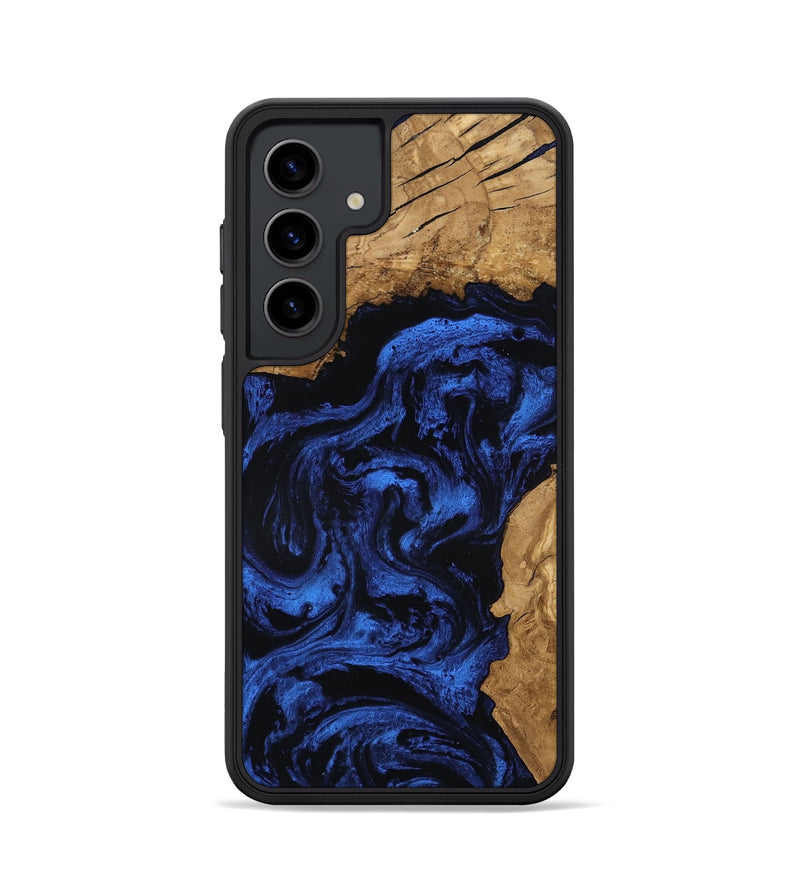 Galaxy S24 Wood Phone Case - Nylah (Ancient Olive, 801874)