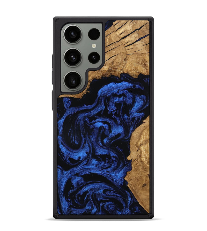 Galaxy S24 Ultra Wood Phone Case - Nylah (Ancient Olive, 801874)