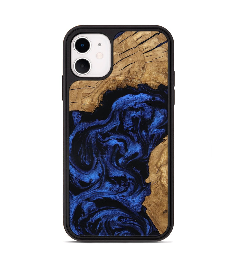 iPhone 11 Wood Phone Case - Nylah (Ancient Olive, 801874)
