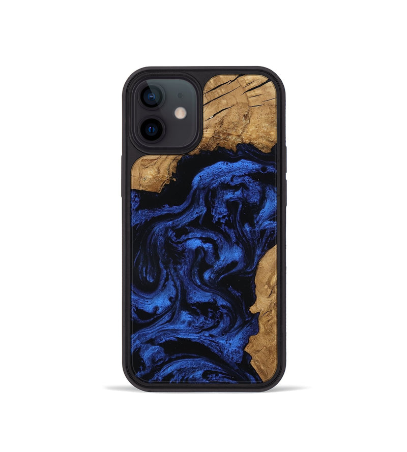 iPhone 12 mini Wood Phone Case - Nylah (Ancient Olive, 801874)