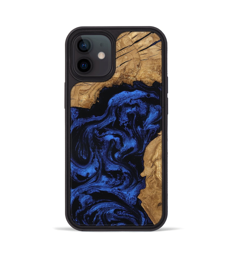 iPhone 12 Wood Phone Case - Nylah (Ancient Olive, 801874)