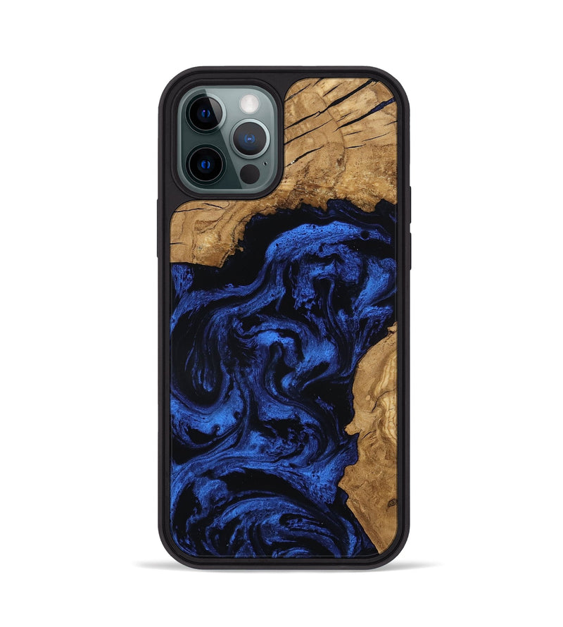 iPhone 12 Pro Wood Phone Case - Nylah (Ancient Olive, 801874)