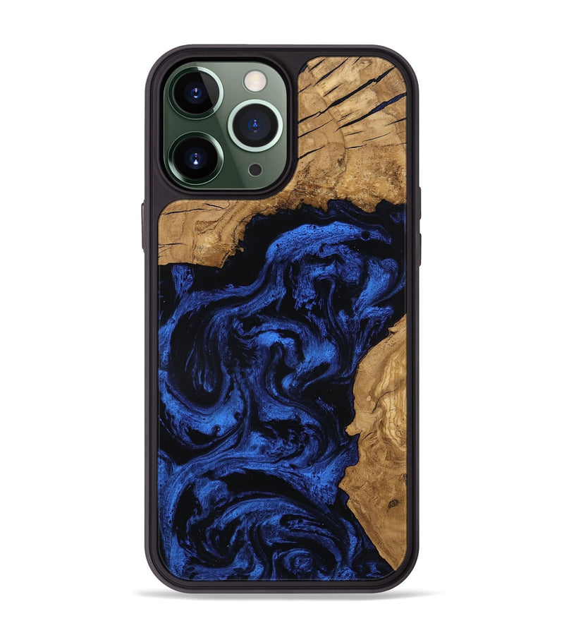 iPhone 13 Pro Max Wood Phone Case - Nylah (Ancient Olive, 801874)