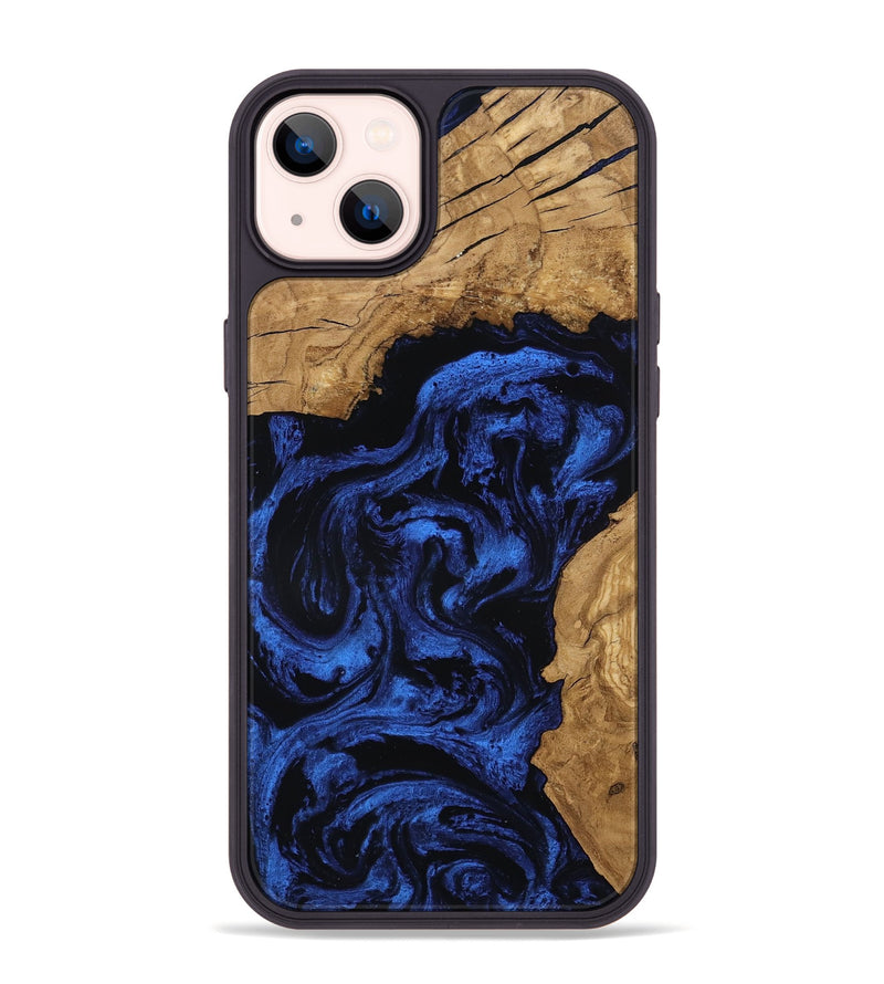 iPhone 14 Plus Wood Phone Case - Nylah (Ancient Olive, 801874)