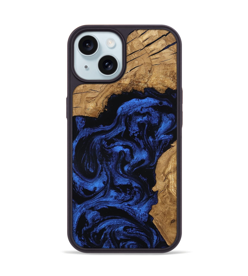 iPhone 15 Wood Phone Case - Nylah (Ancient Olive, 801874)