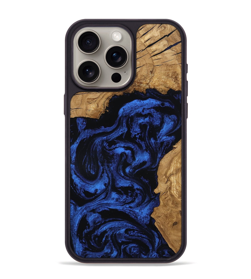 iPhone 15 Pro Max Wood Phone Case - Nylah (Ancient Olive, 801874)