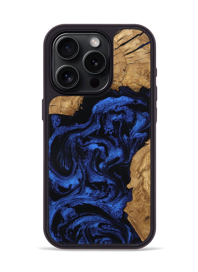 iPhone 15 Pro Wood Phone Case - Nylah (Ancient Olive, 801874)