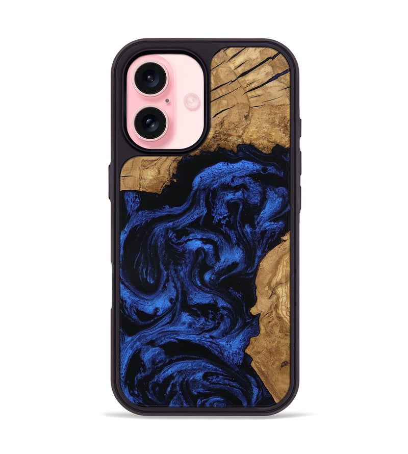 iPhone 16 Wood Phone Case - Nylah (Ancient Olive, 801874)