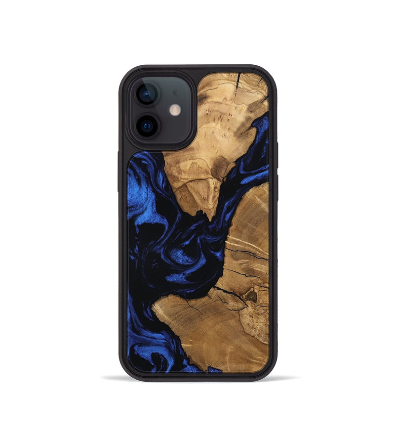 iPhone 12 mini Wood Phone Case - Silas (Ancient Olive, 801875)