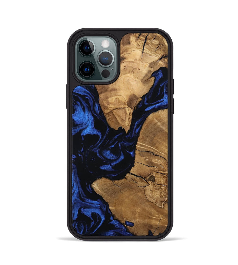 iPhone 12 Pro Wood Phone Case - Silas (Ancient Olive, 801875)