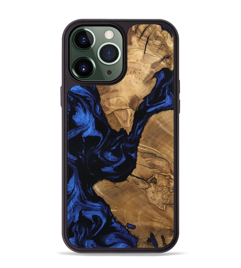 iPhone 13 Pro Max Wood Phone Case - Silas (Ancient Olive, 801875)