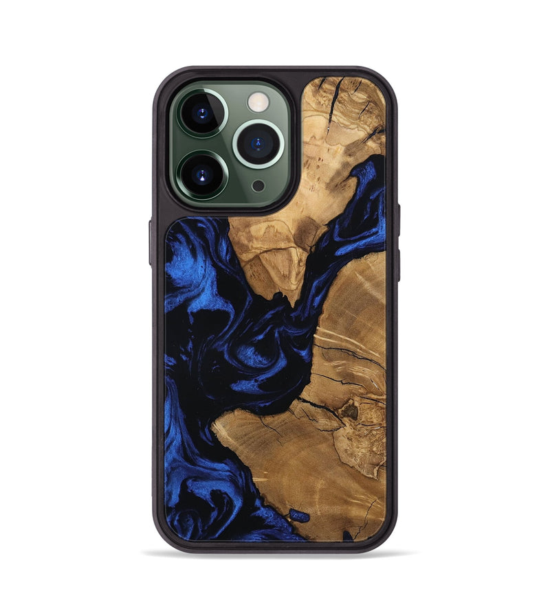 iPhone 13 Pro Wood Phone Case - Silas (Ancient Olive, 801875)