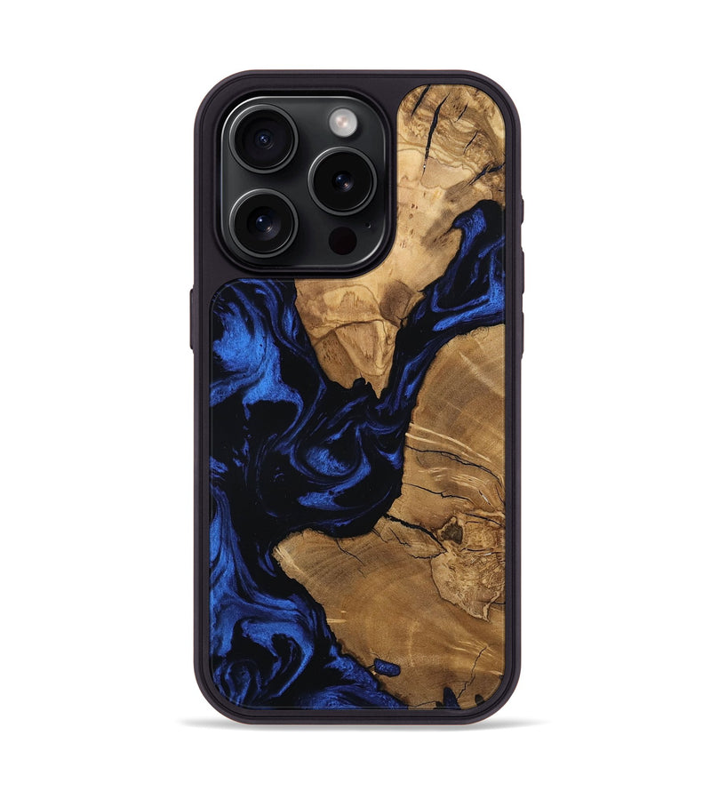 iPhone 15 Pro Wood Phone Case - Silas (Ancient Olive, 801875)