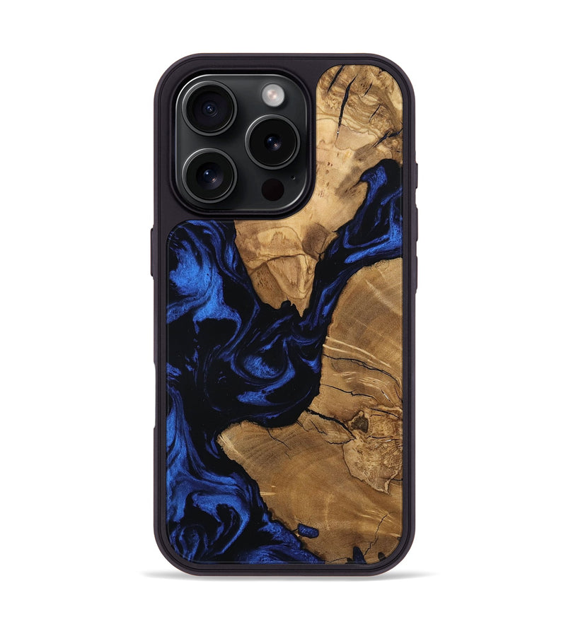 iPhone 16 Pro Wood Phone Case - Silas (Ancient Olive, 801875)