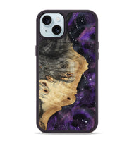 iPhone 15 Plus Wood Phone Case - Elise (Cosmos, 801876)