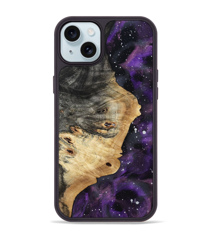 iPhone 15 Plus Wood Phone Case - Elise (Cosmos, 801876)