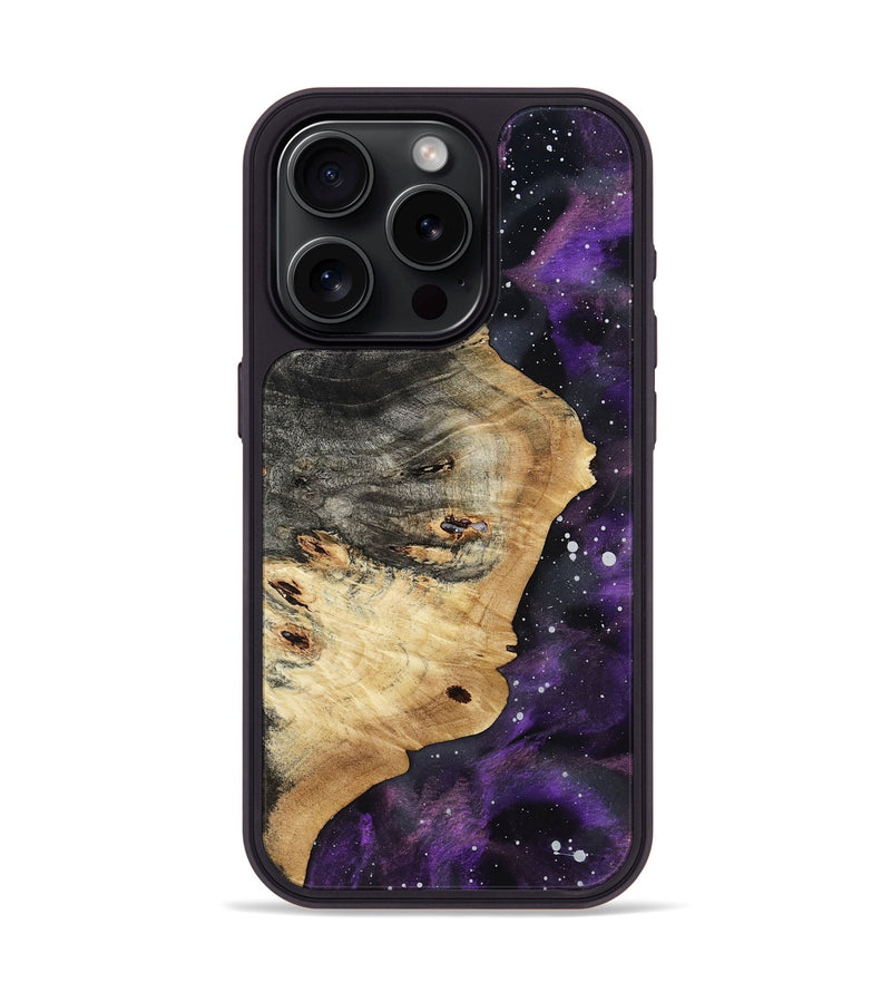 iPhone 15 Pro Wood Phone Case - Elise (Cosmos, 801876)