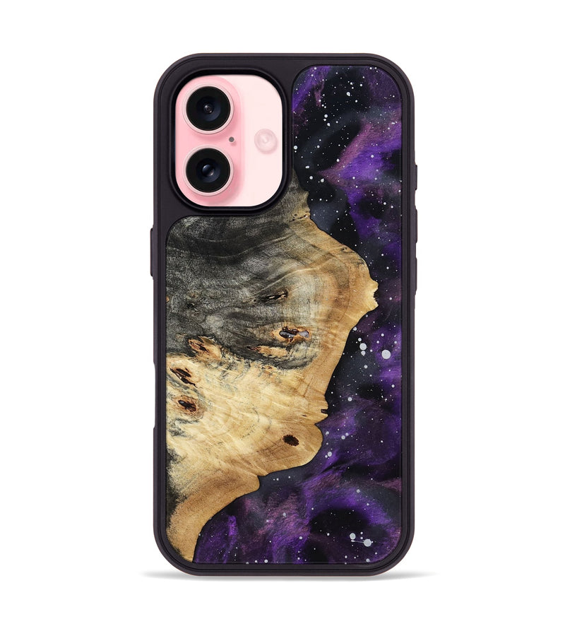 iPhone 16 Wood Phone Case - Elise (Cosmos, 801876)