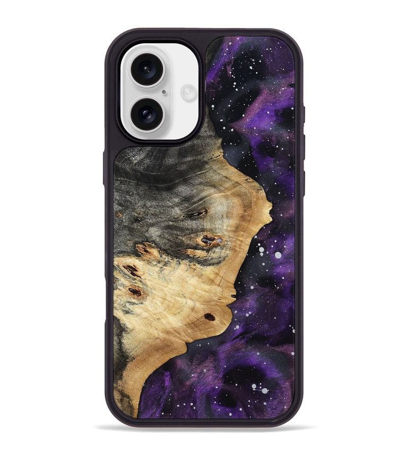 iPhone 16 Plus Wood Phone Case - Elise (Cosmos, 801876)