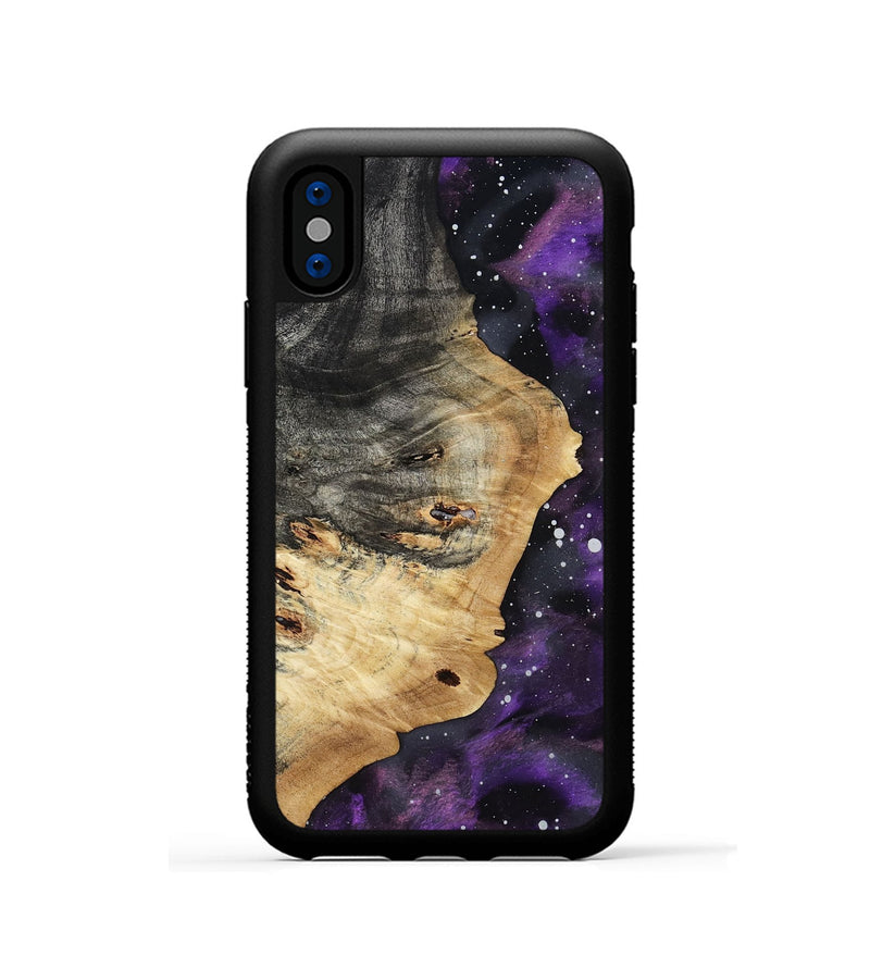 iPhone Xs Wood Phone Case - Elise (Cosmos, 801876)
