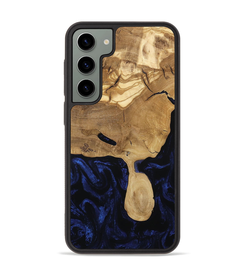 Galaxy S23 Plus Wood Phone Case - Cecile (Ancient Olive, 801877)