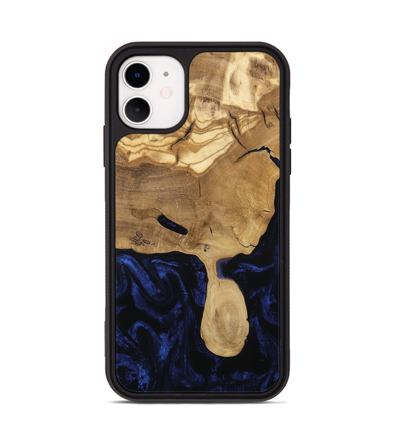 iPhone 11 Wood Phone Case - Cecile (Ancient Olive, 801877)