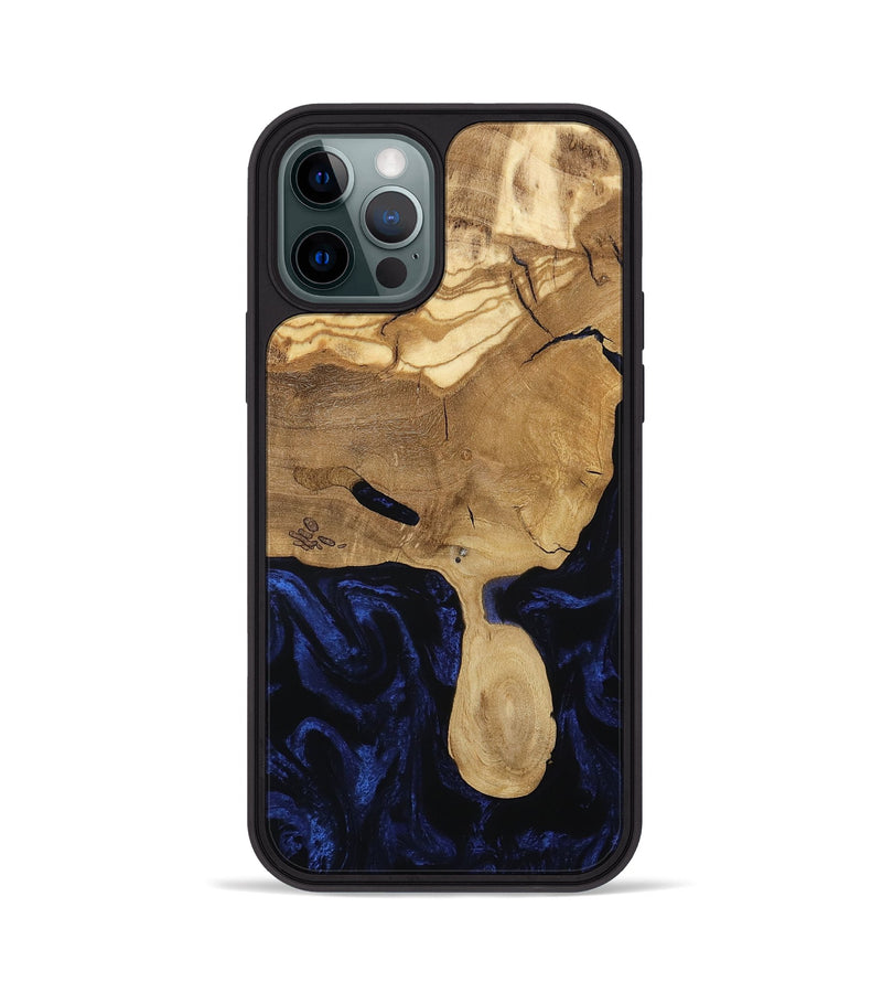 iPhone 12 Pro Wood Phone Case - Cecile (Ancient Olive, 801877)